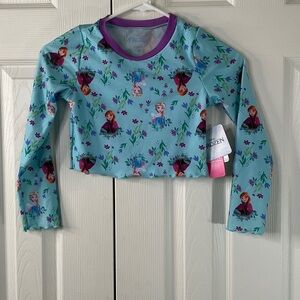 Disney Princess Rash Guard Top Size M